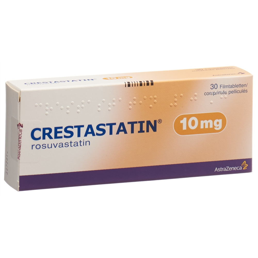 CRESTASTATIN cpr pell 10 mg blist 30 pce, image principale