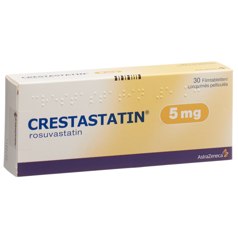 CRESTASTATIN cpr pell 5 mg blist 30 pce, image principale