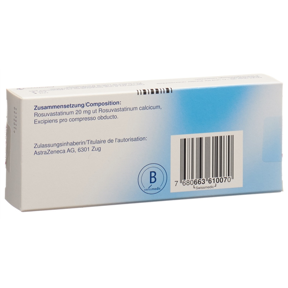 CRESTASTATIN Filmtabl 20 mg Blist 30 Stk, Bild 2 von 2