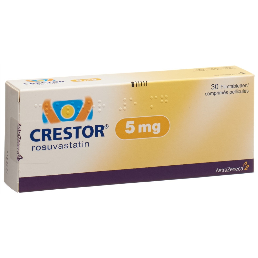 CRESTOR cpr pell 5 mg blist 30 pce, image principale