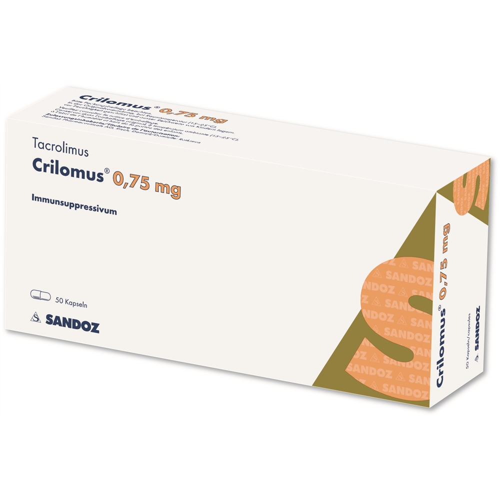 CRILOMUS caps 0.75 mg blist 50 pce, image principale