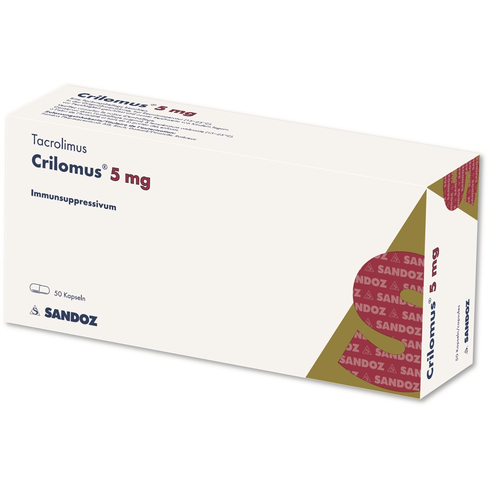 CRILOMUS Kaps 5 mg Blist 50 Stk, Hauptbild