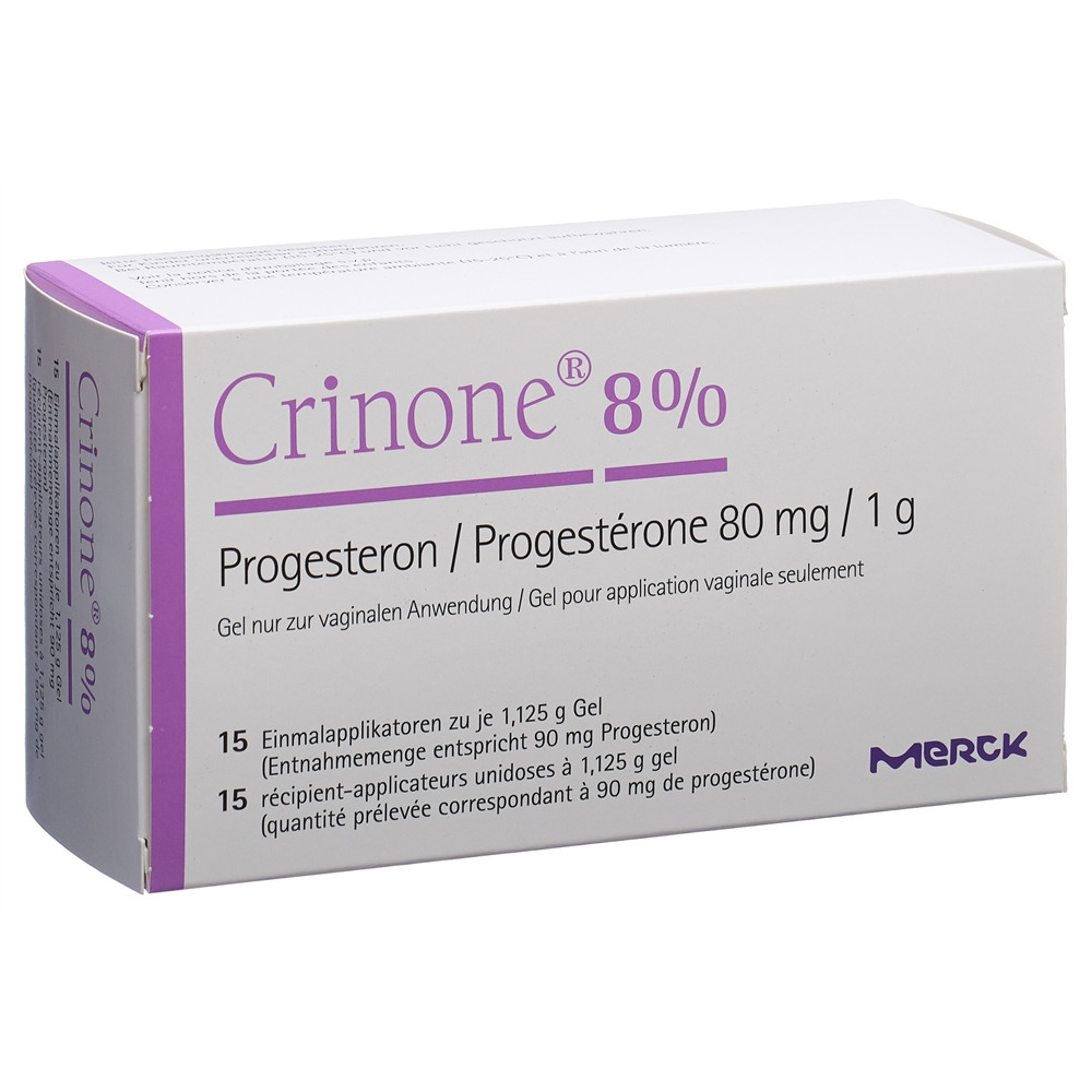 CRINONE gel vag 8 % monodos 1.125 g, image principale