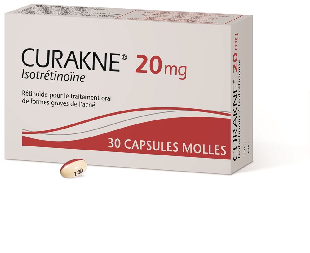 CURAKNE Weichkaps 20 mg Blist 30 Stk, Hauptbild