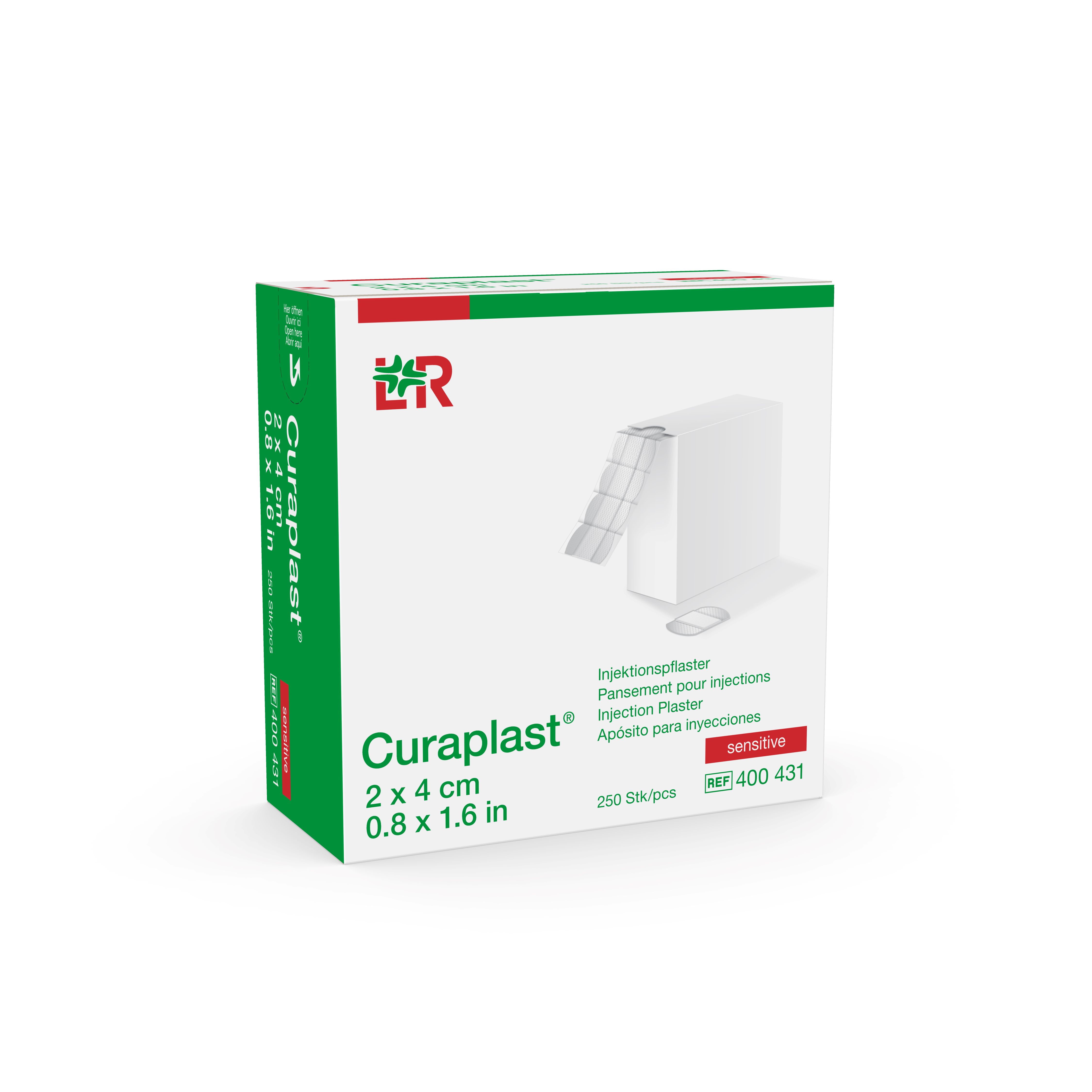 CURAPLAST sensitive pansements pour injection