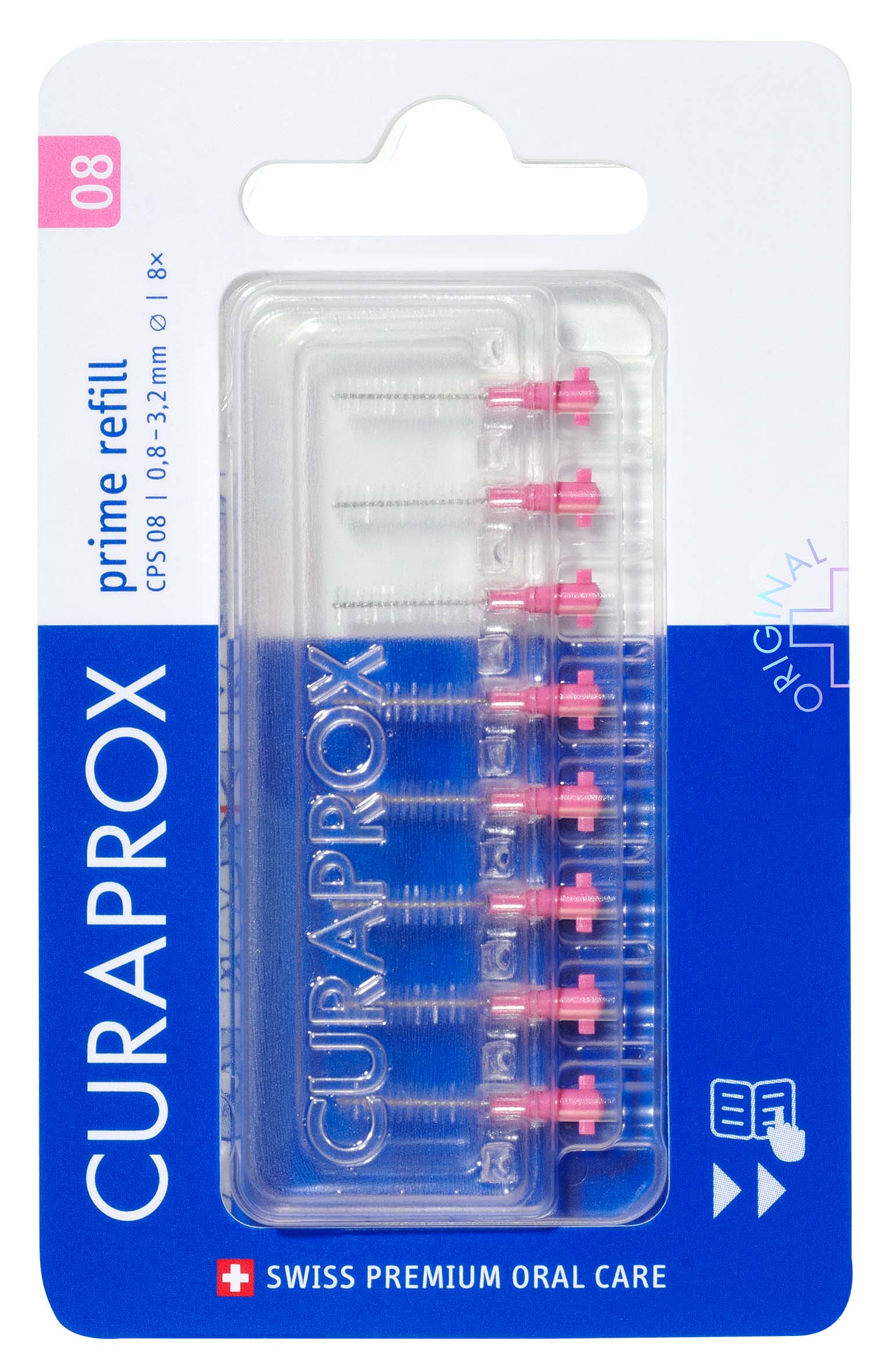 CURAPROX CPS 08 prime refill Interdentalbürste, Hauptbild