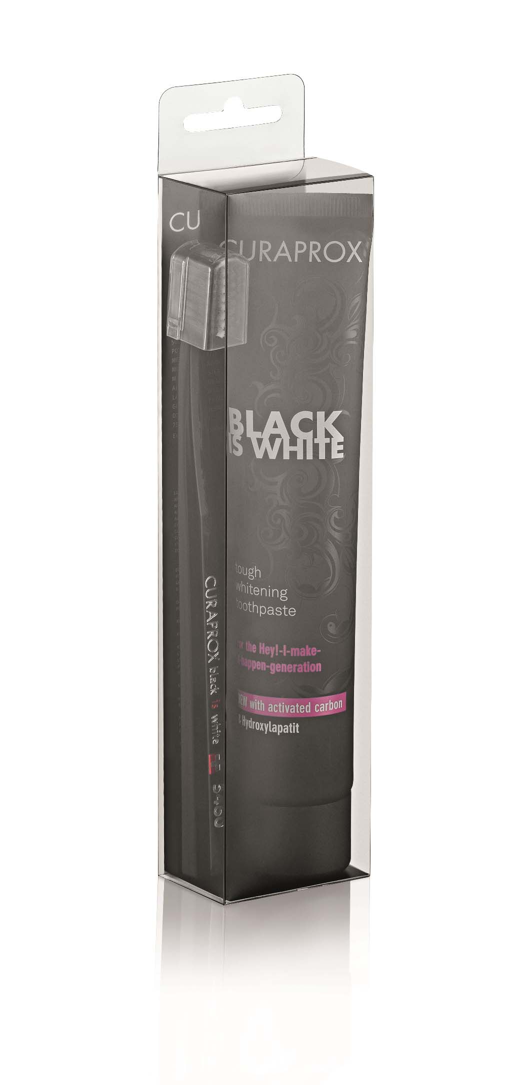 CURAPROX Set Black is white dentifrice 90ml, image 2 sur 2