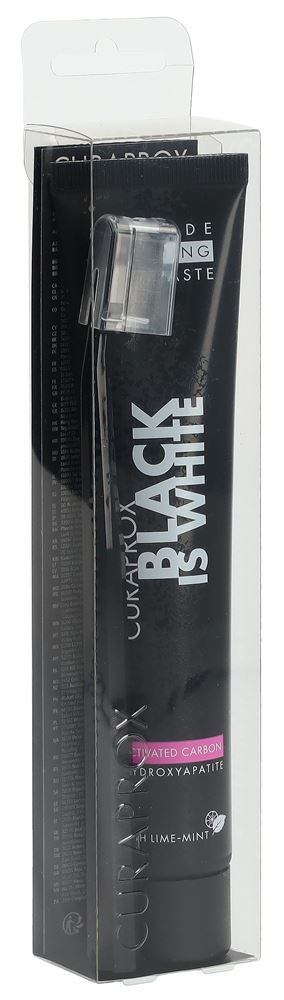 CURAPROX Set Black is white dentifrice 90ml