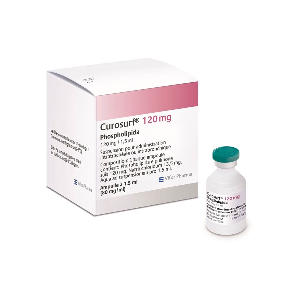 CUROSURF Instill Susp 120 mg/1.5ml Amp 1.5 ml, Hauptbild