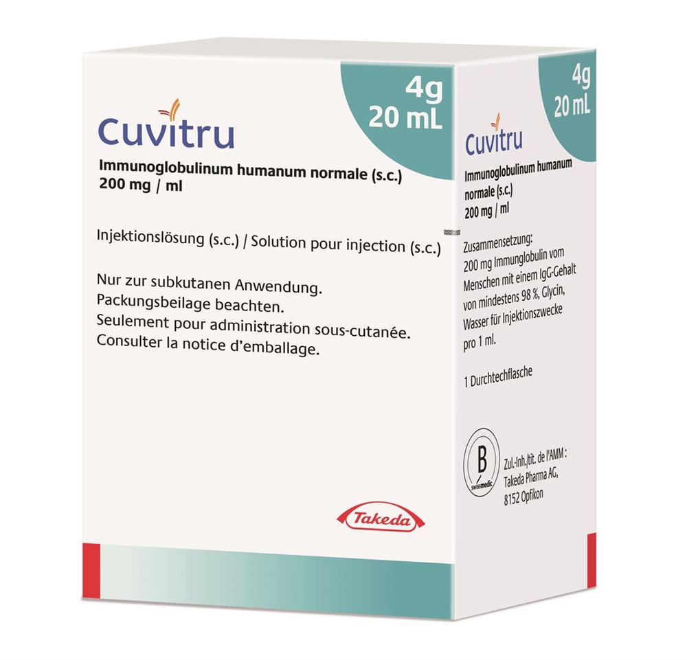 Cuvitru Inj Lös 4 g/20ml Durchstf 20 ml, Hauptbild