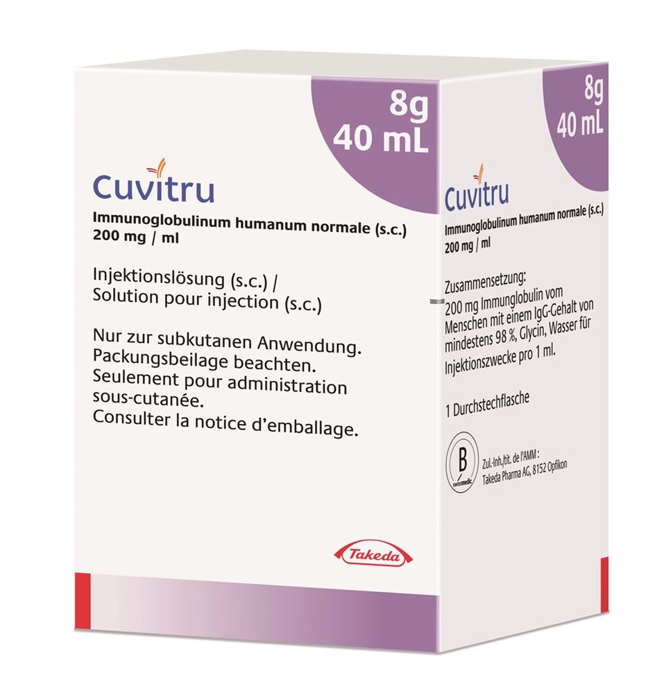 Cuvitru Inj Lös 8 g/40ml Durchstf 40 ml, Hauptbild