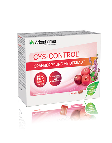 CYS-CONTROL Kaps Cranberry und Heidekraut Blist 60 Stk