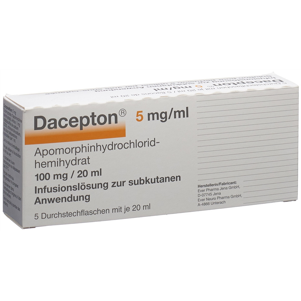 DACEPTON sol perf 100 mg/20ml flac 20 ml, image principale