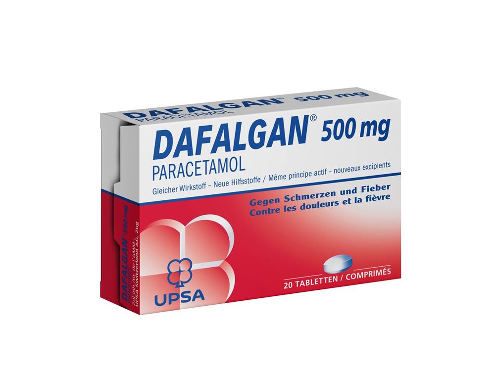 DAFALGAN cpr 500 mg blist 20 pce