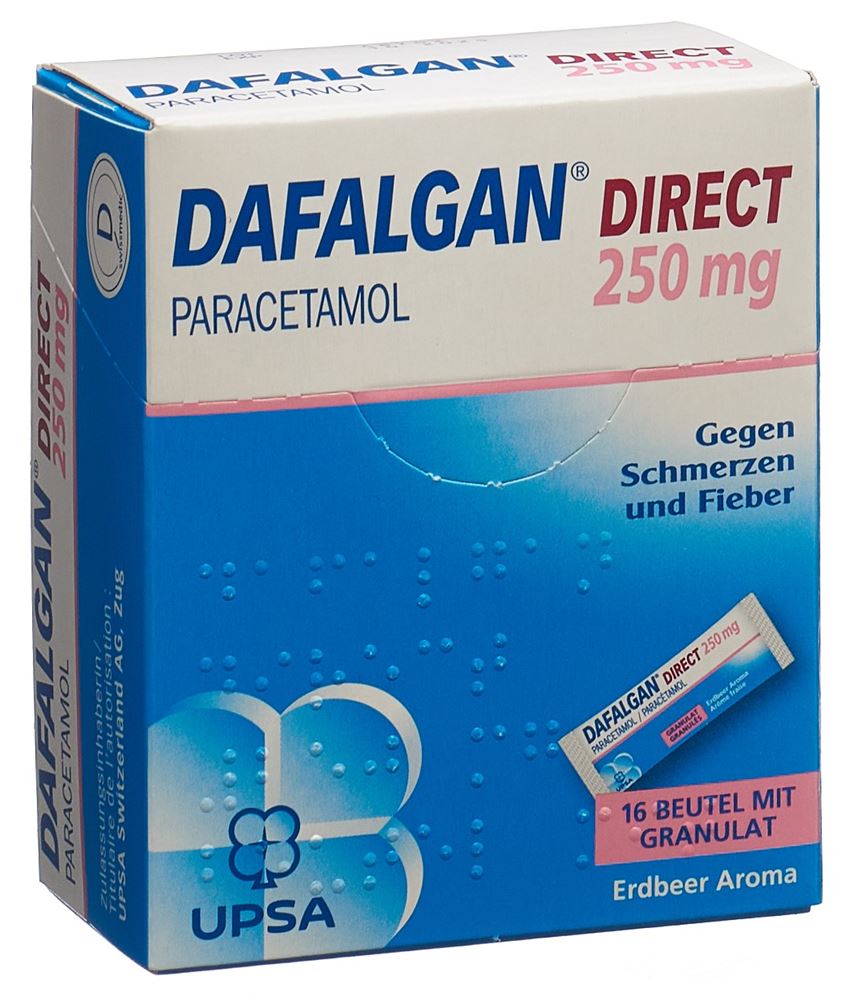 DAFALGAN Direct 250 mg