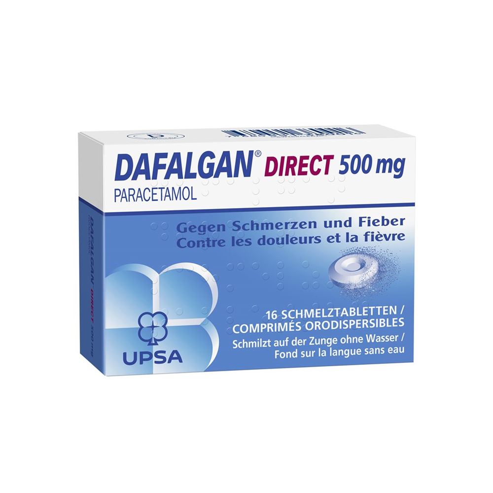 DAFALGAN Direct 500 mg, Hauptbild