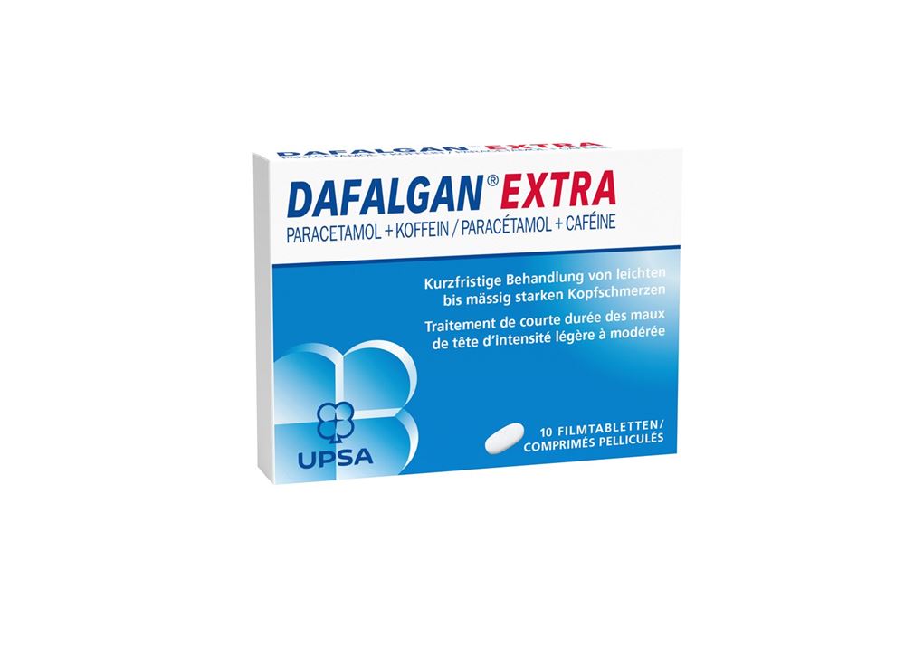 DAFALGAN Filmtabl 500/65 mg Blist 10 Stk, Hauptbild