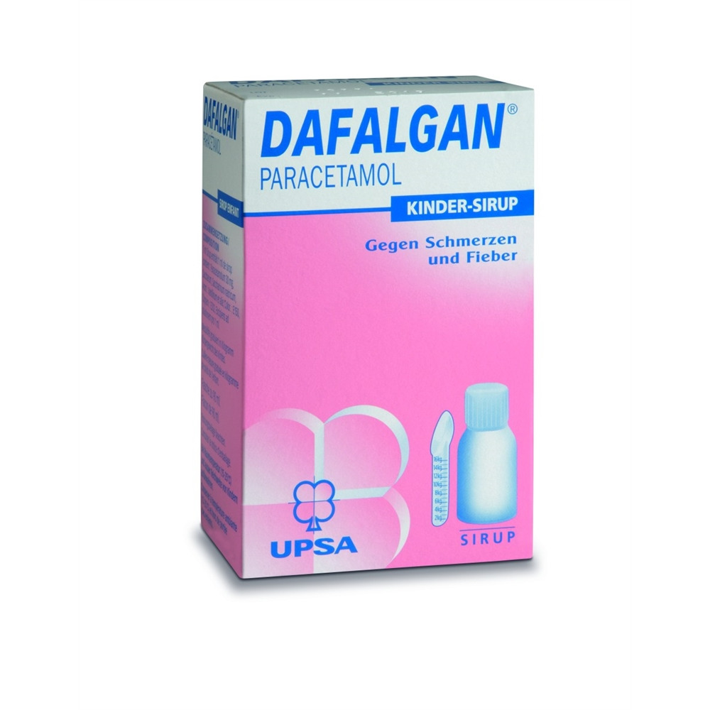 DAFALGAN Sirup 30 mg/ml Kind Fl 90 ml, Hauptbild