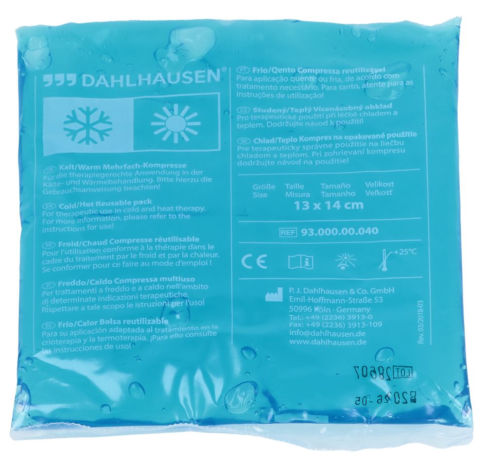 Dahlhausen compresses froides/chaudes