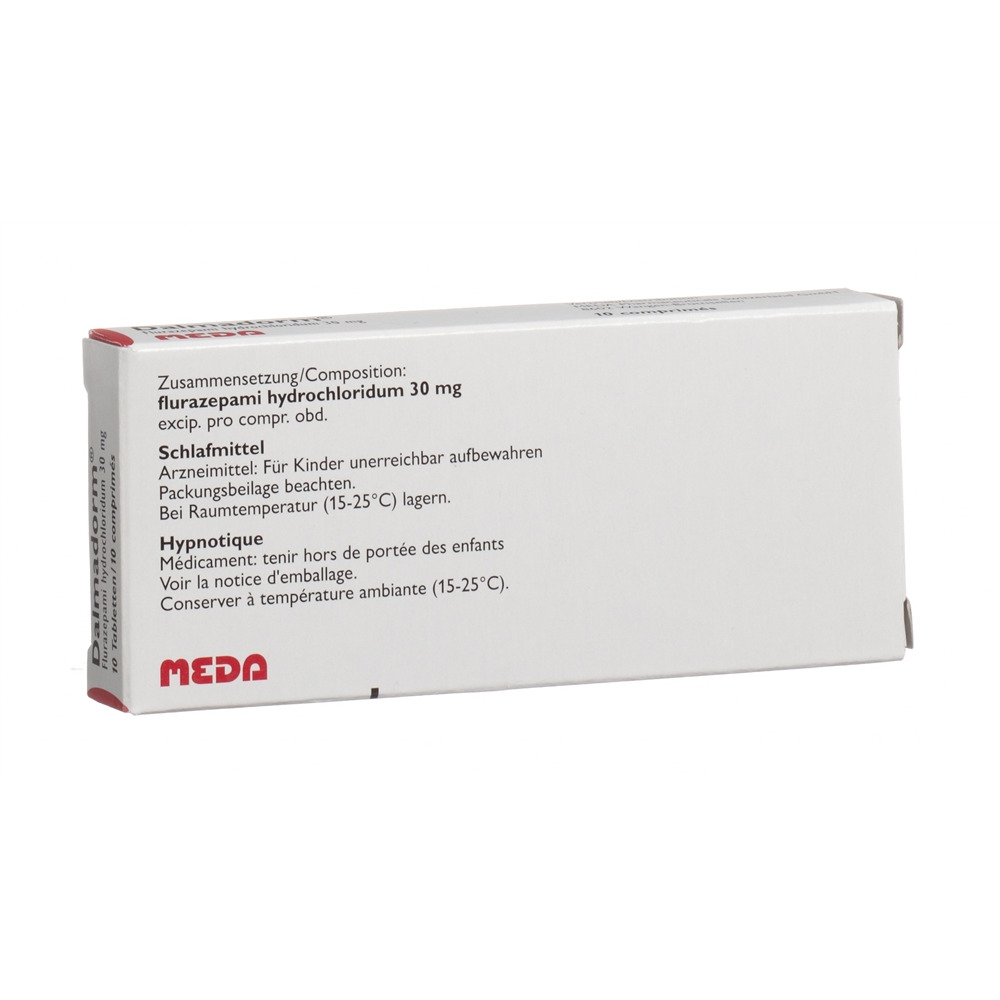 DALMADORM cpr pell 30 mg blist 10 pce, image 2 sur 2