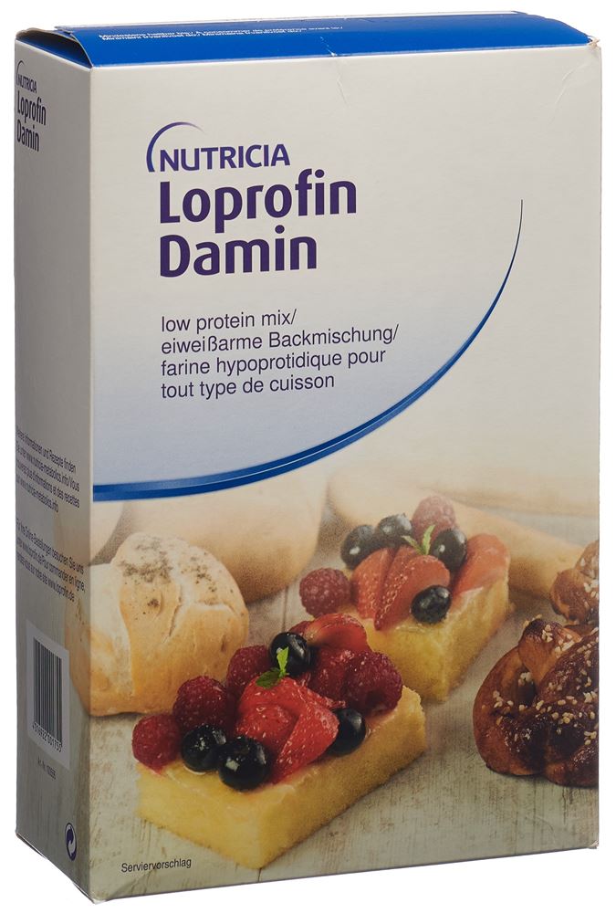 Damin pdr pauvre en protéines 500 g
