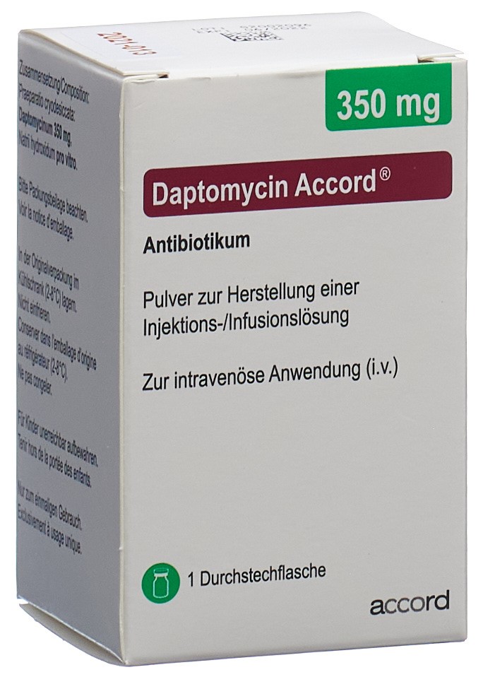 DAPTOMYCINE Accord 350 mg, image principale