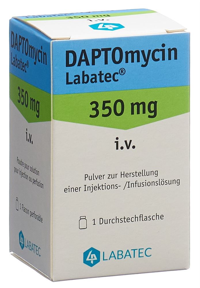 DAPTOMYCINE Labatec 350 mg, image principale