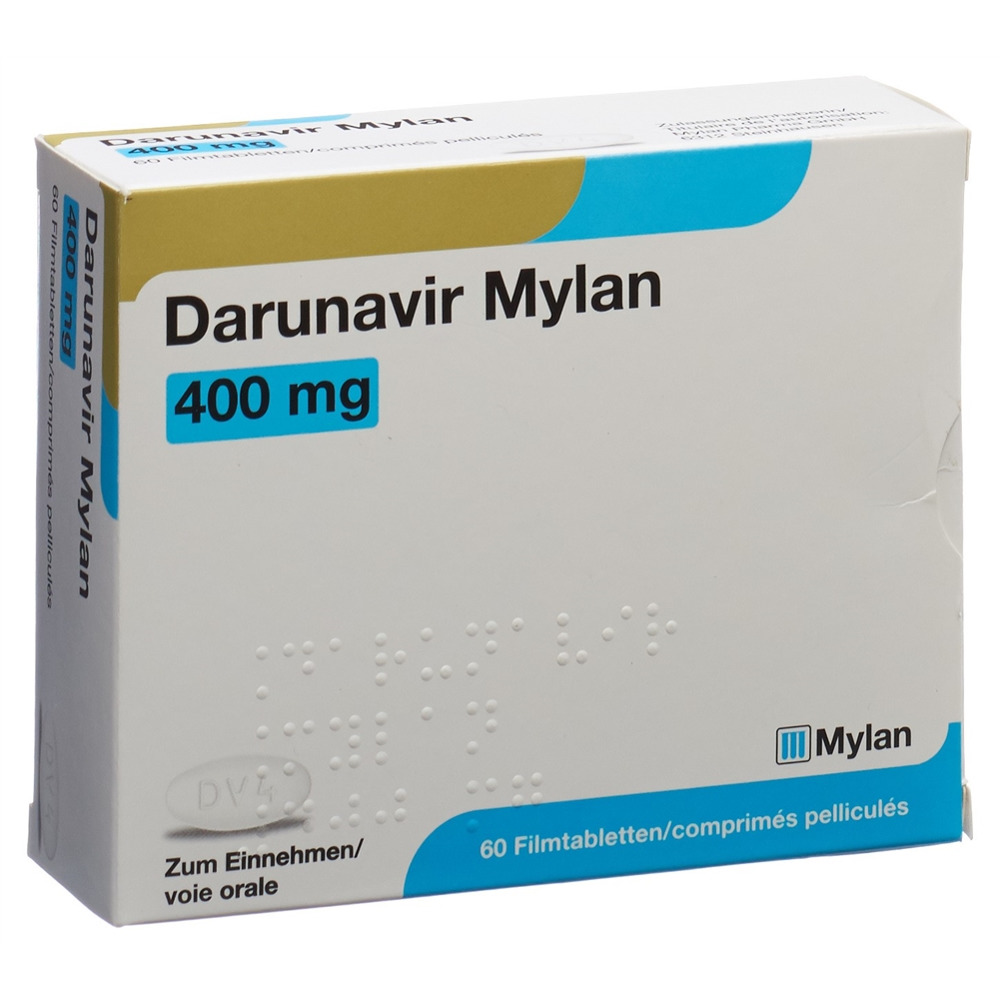 DARUNAVIR Mylan 400 mg, image principale