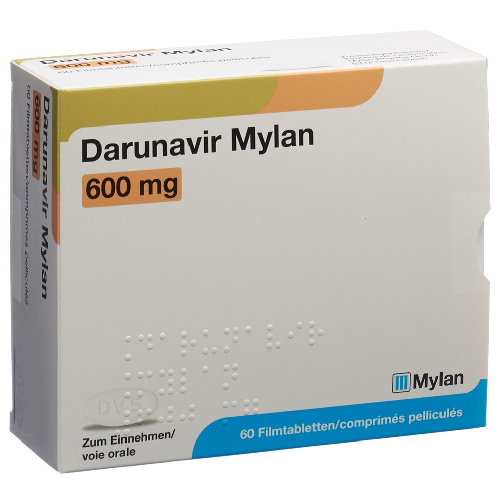 DARUNAVIR Mylan 600 mg, image principale