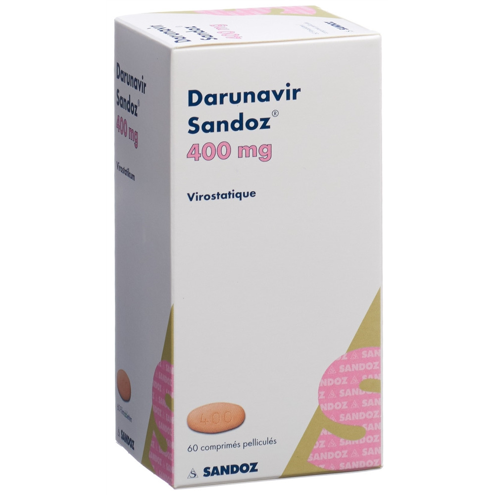 DARUNAVIR Sandoz 400 mg, image 2 sur 2