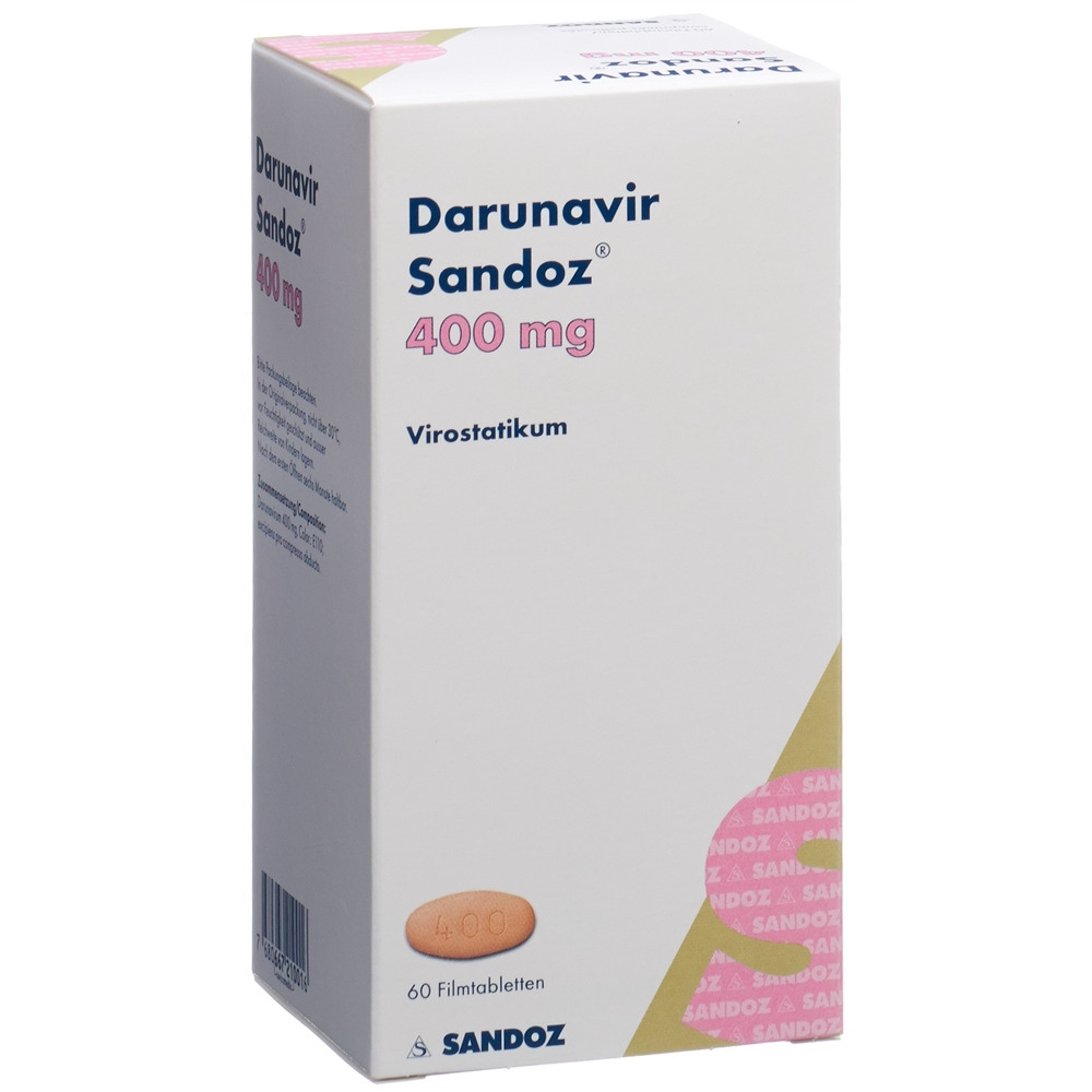 DARUNAVIR Sandoz 400 mg, Hauptbild