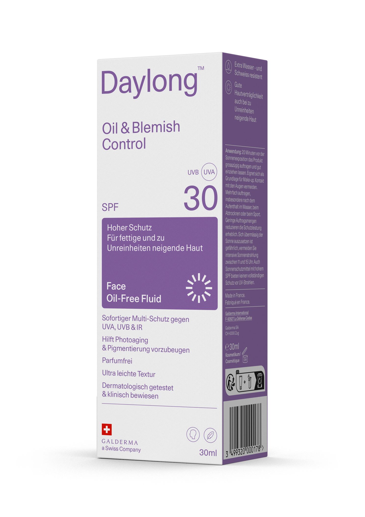 DAYLONG Oil & Blemish Control fluide non gras, image 2 sur 2