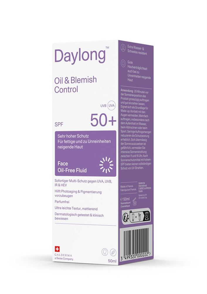 DAYLONG Oil & Blemish Control fluide non gras