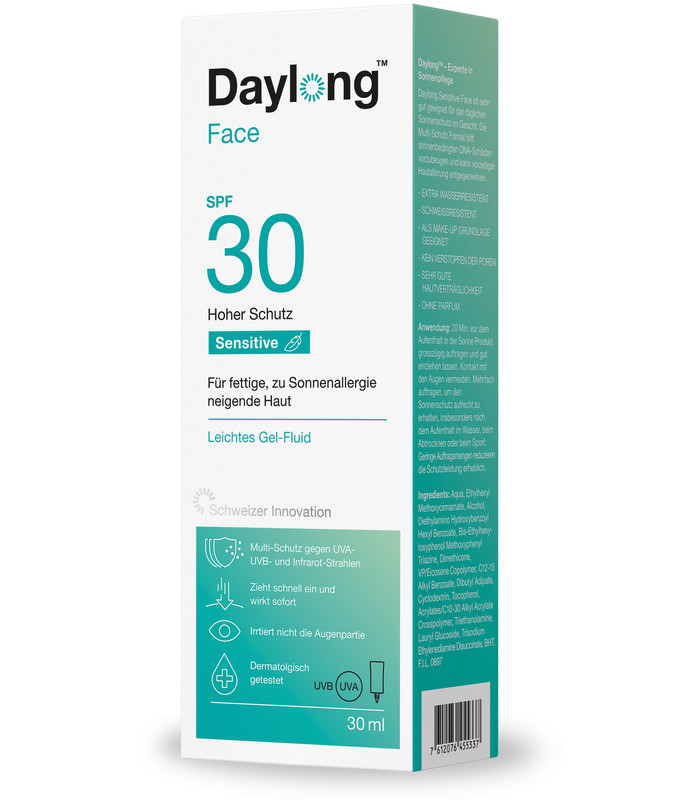 DAYLONG Sensitive Face Gel-Fluid, Bild 2 von 3