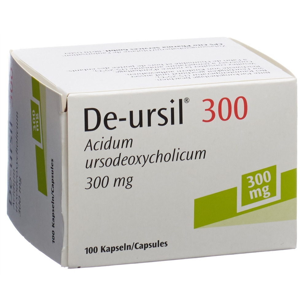 DE-URSIL caps 300 mg blist 100 pce, image principale