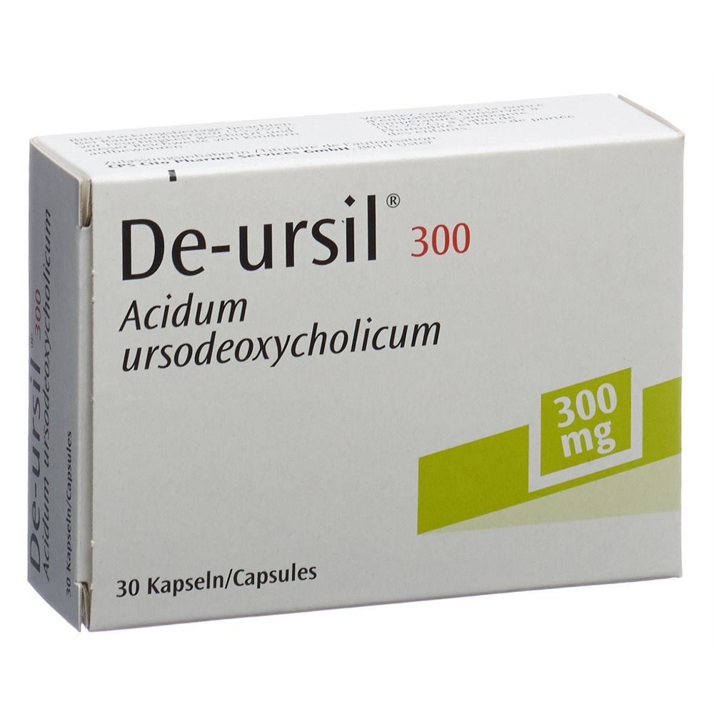 DE-URSIL caps 300 mg blist 30 pce, image principale