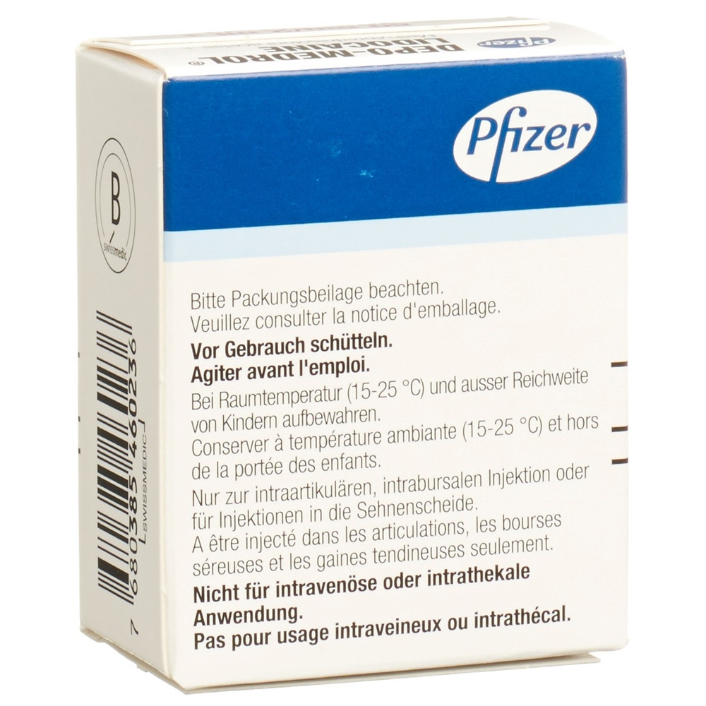 DEPO-MEDROL Lidocaine 80 mg/2ml, Bild 2 von 2