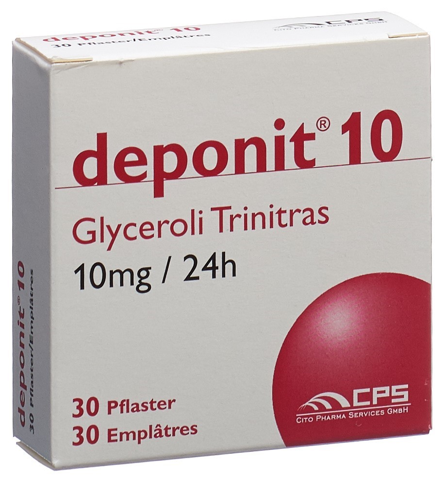 DEPONIT patchs mat 10 mg/24h 30 pce, image principale