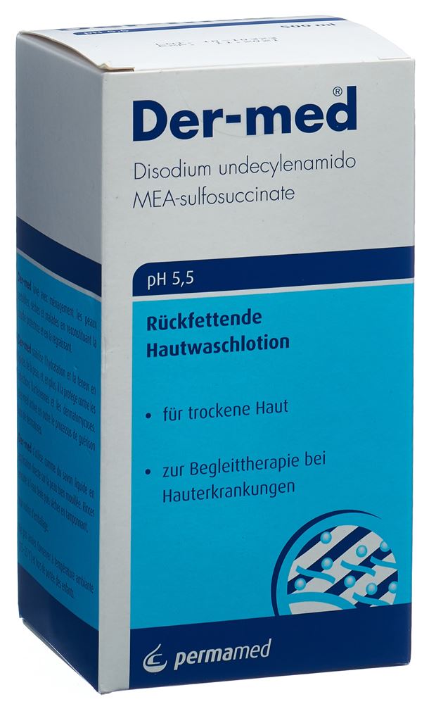 Der-med Rückfettende Hautwaschlotion extra mild