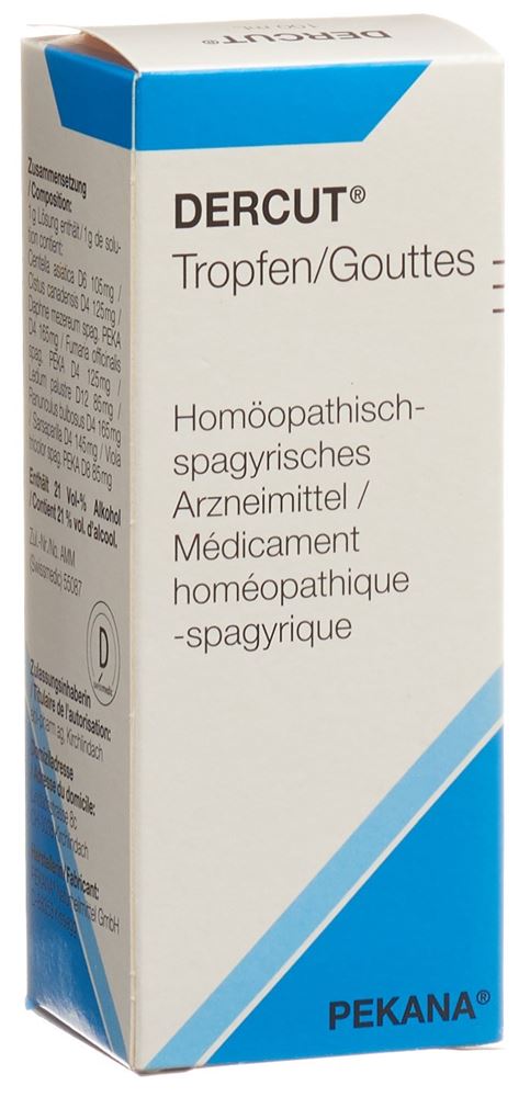 DERCUT Tropfen zum Einnehmen Fl 100 ml