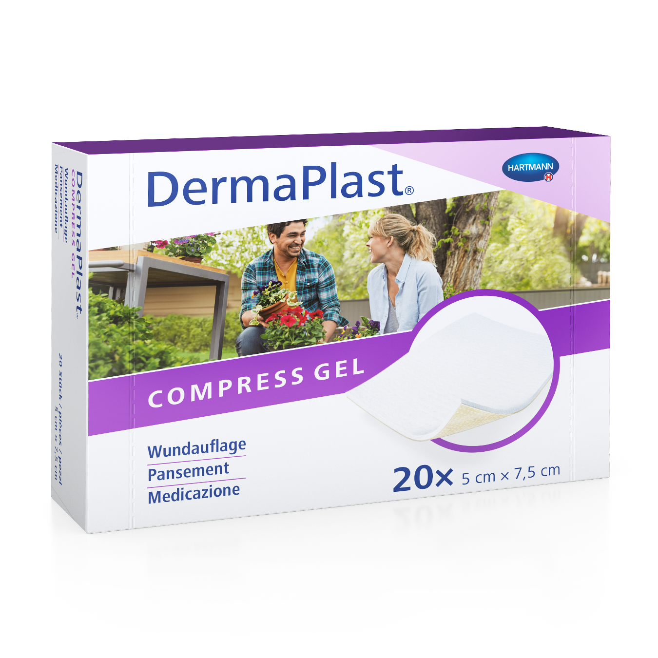 DERMAPLAST Compress Gel, Hauptbild