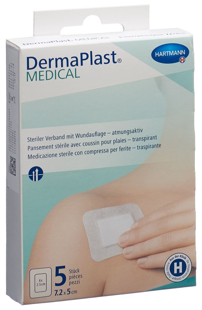DERMAPLAST Medical pansement non-tissé