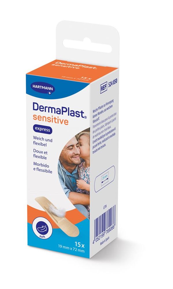 DERMAPLAST Sensitive Express Strips