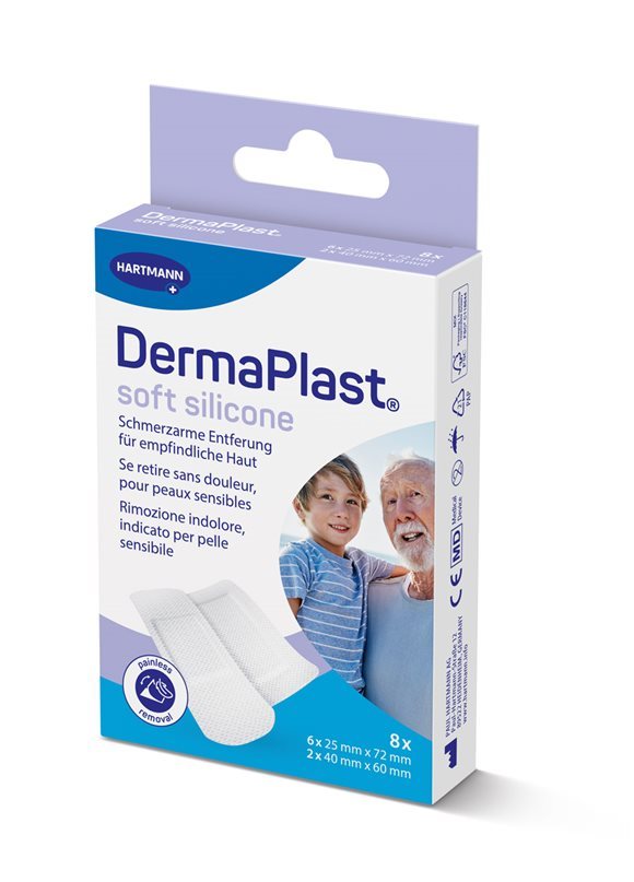 DERMAPLAST Soft Silicone Strips