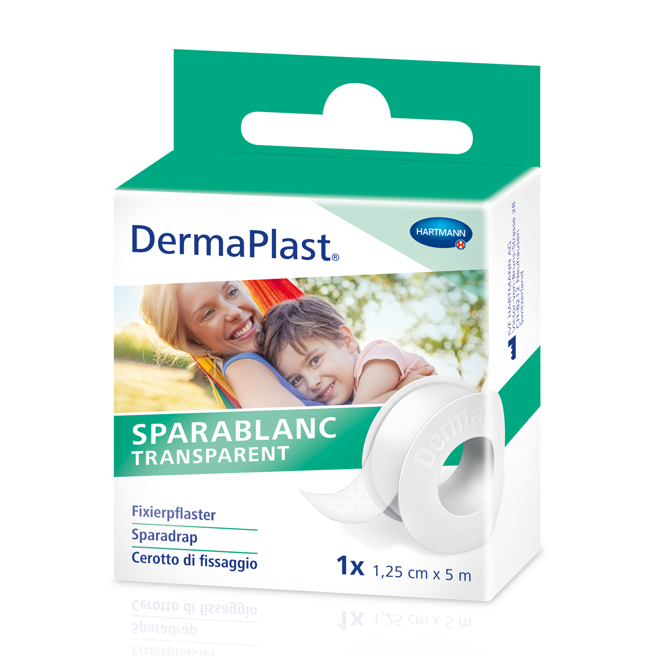 DERMAPLAST sparablanc transparent