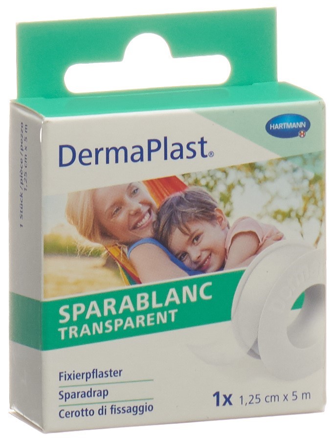 DERMAPLAST sparablanc transparent