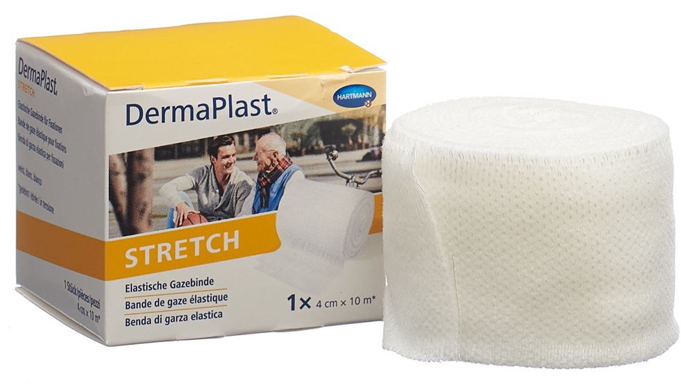 DERMAPLAST Stretch elatische Gazebinde, Bild 2 von 3