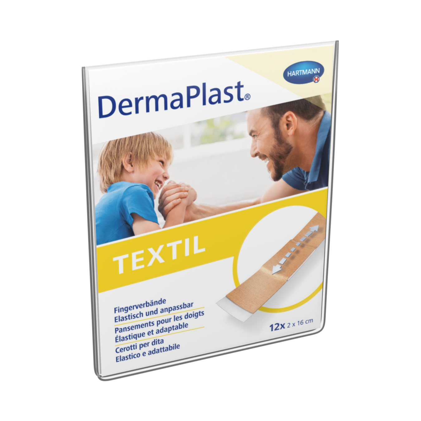 DERMAPLAST Textil pansement doigts, image principale