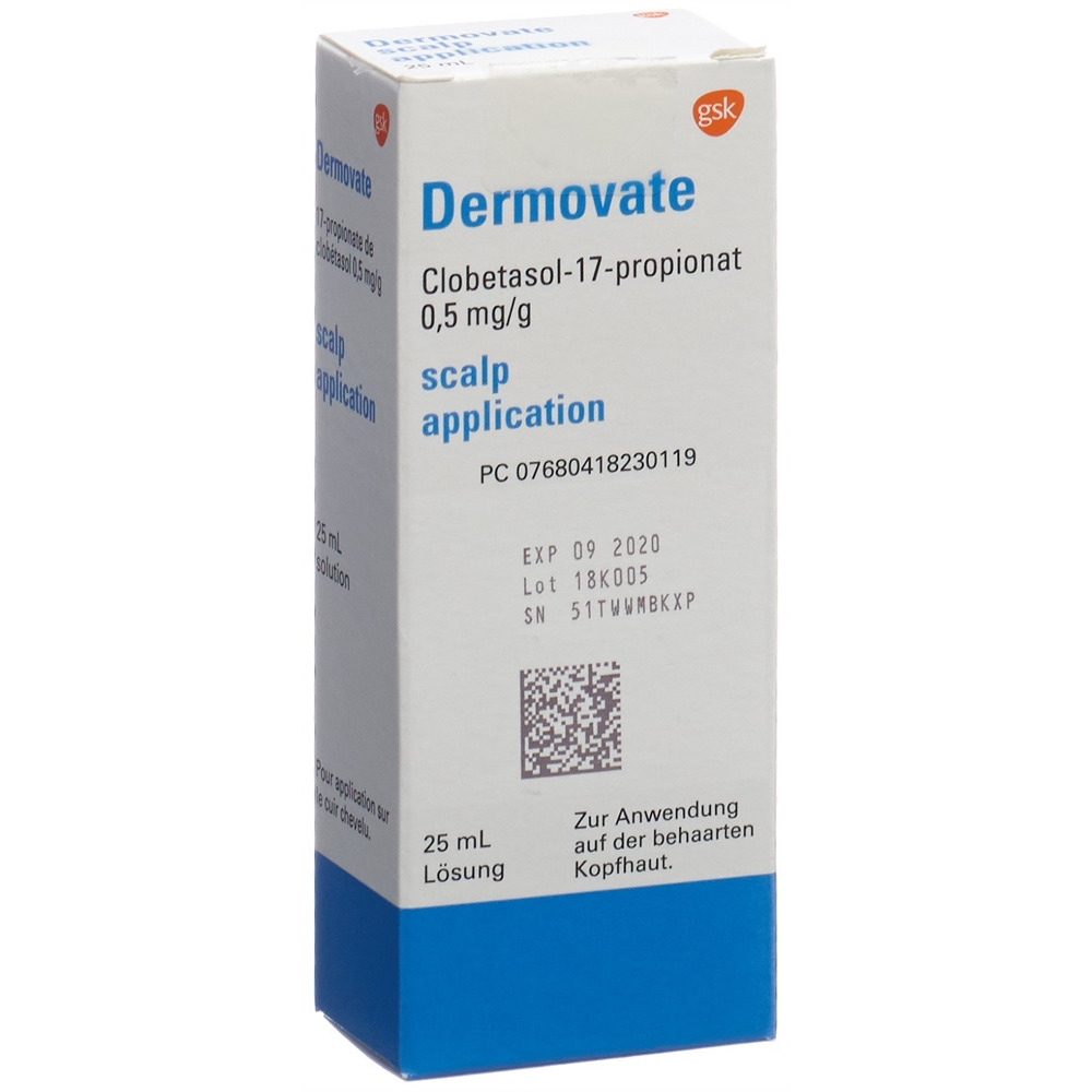 DERMOVATE scalp application, image principale