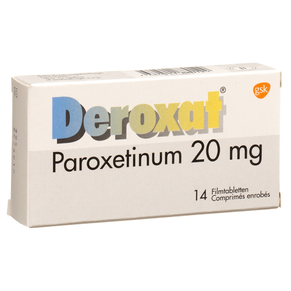 DEROXAT cpr pell 20 mg blist 14 pce, image principale